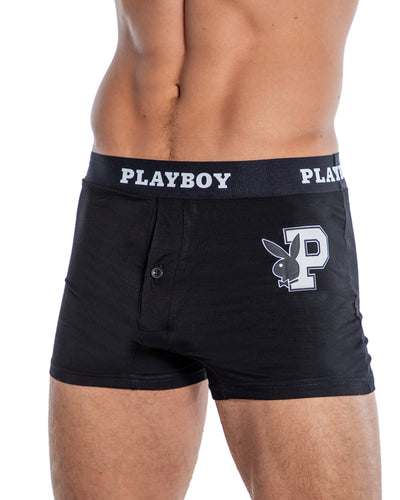 Playboy Mens Varsity Modal Boxer Briefs