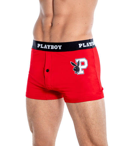 Playboy Mens Varsity Modal Boxer Briefs